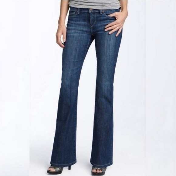 Joe's Women's Provocateur Mid-Rise Bootcut Jeans Size 31 5-Pocket Western Cowboy - Picture 1 of 6